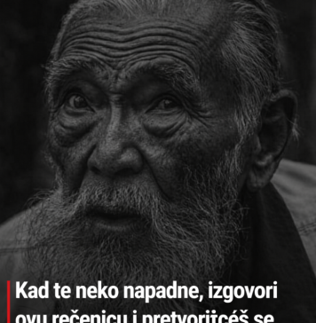 Kad te neko napadne, izgovori ovu rečenicu i pretvorit ćeš se u stijenu koju niko ne može srušiti