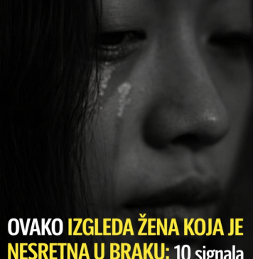 OVAKO IZGLEDA ŽENA KOJA JE NESRETNA U BRAKU: 10 signala koji se vide na kilometar